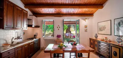 Cucina o angolo cottura di Agriturismo Borgo degli ulivi