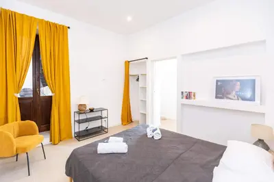 TV o dispositivi per l'intrattenimento presso Casa Charlotte by Ortigia Apartments
