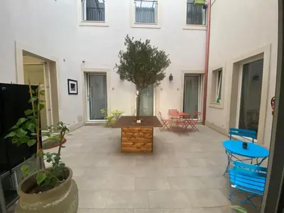 Area soggiorno di Corte Sicula