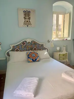 Letto o letti in una camera di Casa A Mori