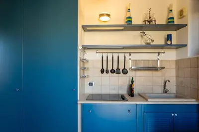 Cucina o angolo cottura di Casa Zaffiro