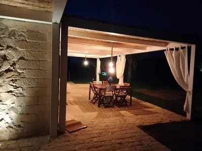 Patio o area all'aperto di Filhome Mare