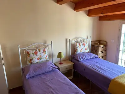 Letto o letti in una camera di CASA GAIA nel Val di Noto