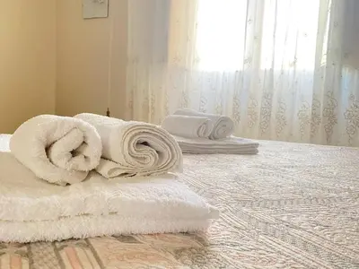 Letto o letti in una camera di La casa di Palma