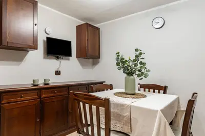 Cucina o angolo cottura di GuestHost - Cozy Flat in Catania's Historic Center