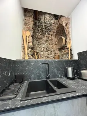 Cucina o angolo cottura di Casa del Pastaio