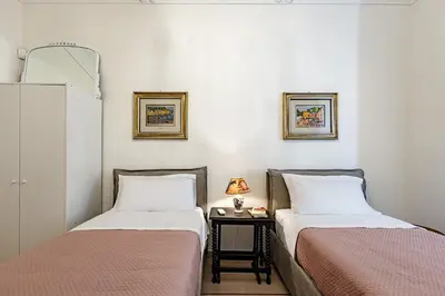 Letto o letti in una camera di Casa Giovanna