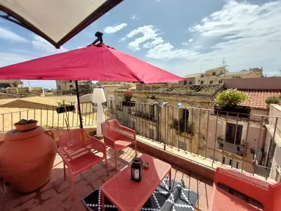 Balcone o terrazza di La Colombaia Di Ortigia