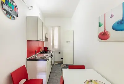 Cucina o angolo cottura di Villa Teocrito Piscina & Mare