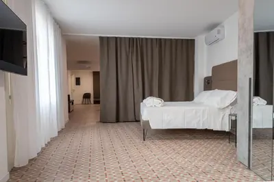 Letto o letti in una camera di Di Prima Albergo Diffuso