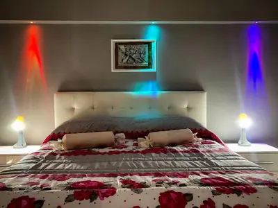 Letto o letti in una camera di Caruso Etna View Apartment