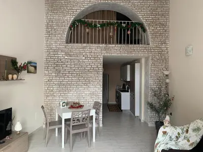 Area soggiorno di Residenza Marconi vicino Ortigia