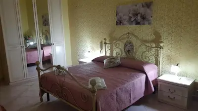 Letto o letti in una camera di Casa Valmary