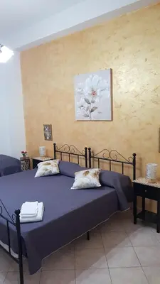 Letto o letti in una camera di Casa Valmary