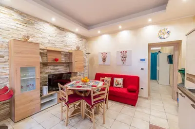 Cucina o angolo cottura di Appartamento La Trinacria