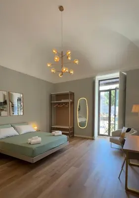 Letto o letti in una camera di Dimora Di Nardo