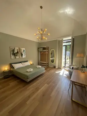 Letto o letti in una camera di Dimora Di Nardo