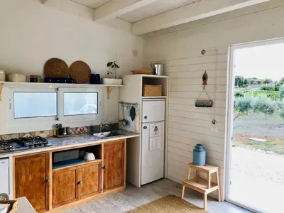 Cucina o angolo cottura di Tenuta Fico d'India - Casa Aliva