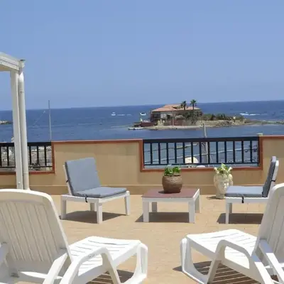 first floor lido house with terrace for exclusive use