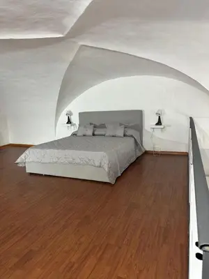Letto o letti in una camera di Casa Sofia