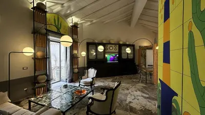 TV o dispositivi per l'intrattenimento presso Montalto Luxury House