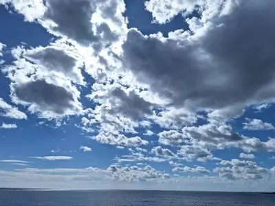 Paesaggio naturale nelle vicinanze della villa
