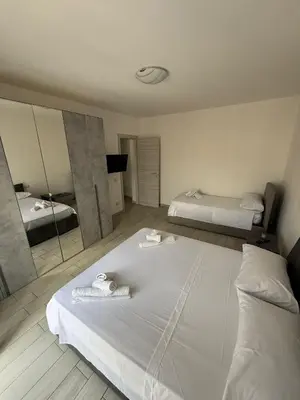 Letto o letti in una camera di Peppino's Home, Catania Centro