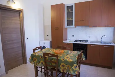 Cucina o angolo cottura di Casa Vacanze Calafarina