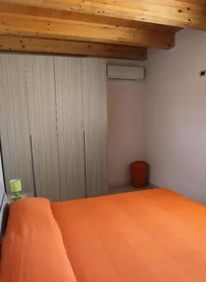 Letto o letti in una camera di Casa Vacanze Calafarina