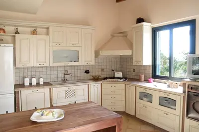 Cucina o angolo cottura di Villa tra gli ulivi