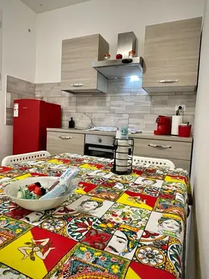 Cucina o angolo cottura di Casa Vacanze Matteo