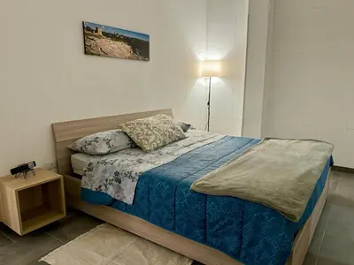 Letto o letti in una camera di Casa Vacanze Matteo