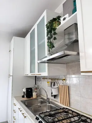 Cucina o angolo cottura di Casa A Pupidda vicino al mare
