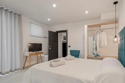 Letto o letti in una camera di B&B Casa Giunchiglia