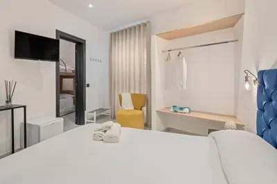 Letto o letti in una camera di B&B Casa Giunchiglia