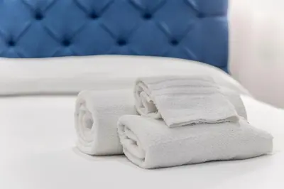 Letto o letti in una camera di B&B Casa Giunchiglia