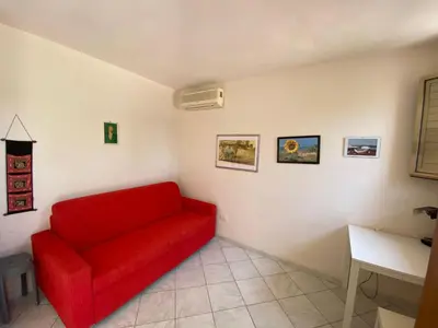 Area soggiorno di Villa Amos Marzamemi San Lorenzo