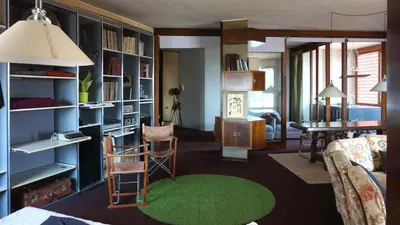 Area soggiorno di LOFT vintage in the archeosites, GARAGE and BIKES