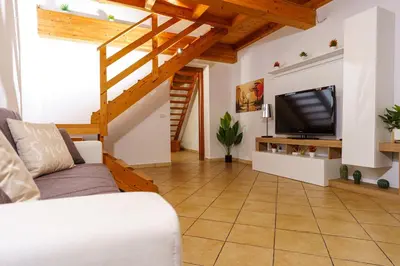 TV o dispositivi per l'intrattenimento presso la casa di carta al centro storico