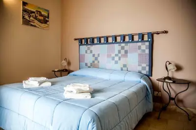 Letto o letti in una camera di Agriturismo Avola Antica