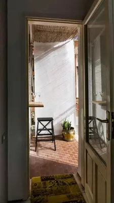 Balcone o terrazza di STUDIO APARTMENT in the archeosites GARAGE and BIKES