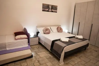 Letto o letti in una camera di Alloggio Antony