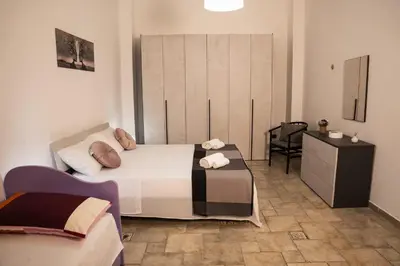 Letto o letti in una camera di Alloggio Antony