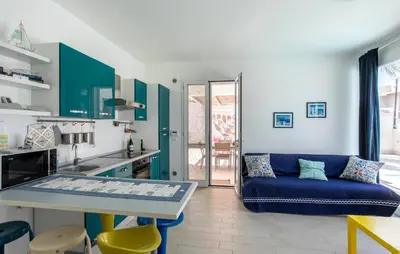 Cucina o angolo cottura di Residenza Flamingo