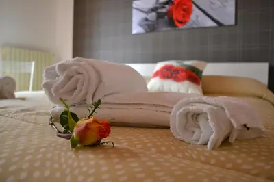 Letto o letti in una camera di Le Rose di Modica