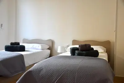 Letto o letti in una camera di Vela Barocca