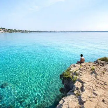 Paesaggio naturale nelle vicinanze della villa