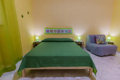 Letto o letti in una camera di La Trìcora Big House