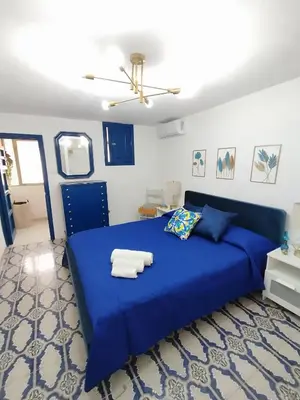 Letto o letti in una camera di Casa Linda Av