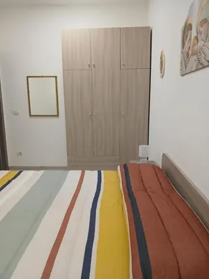 Letto o letti in una camera di MaGa House